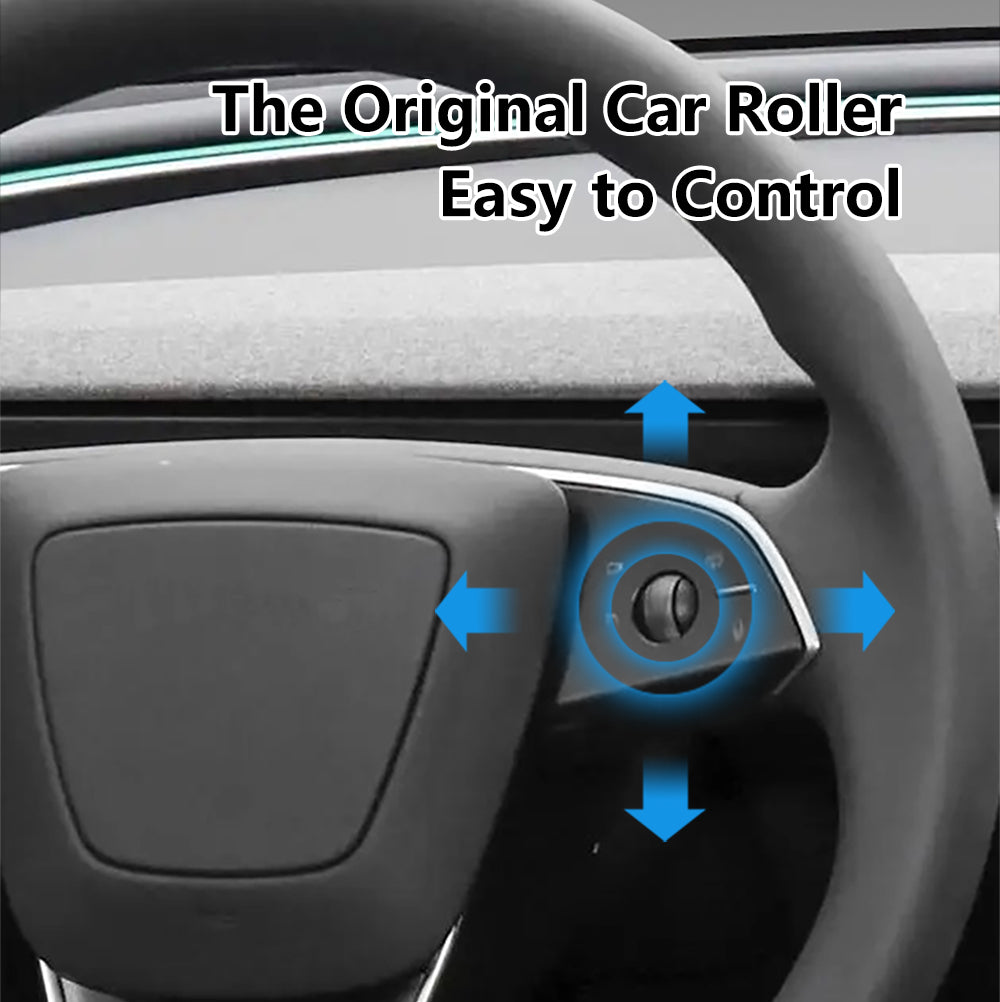 Schermo cruscotto con videocamera anteriore supporto a CarPlay e Android Auto - Tesla Model 3 e Model Y