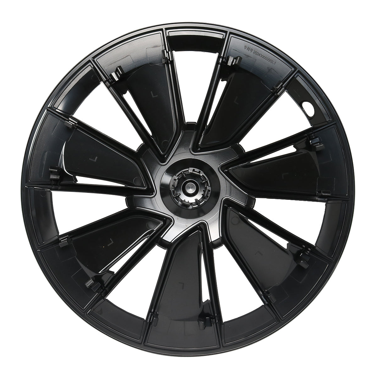 Set 4 copricerchi Warp Black da 19 pollici - Tesla Model Y
