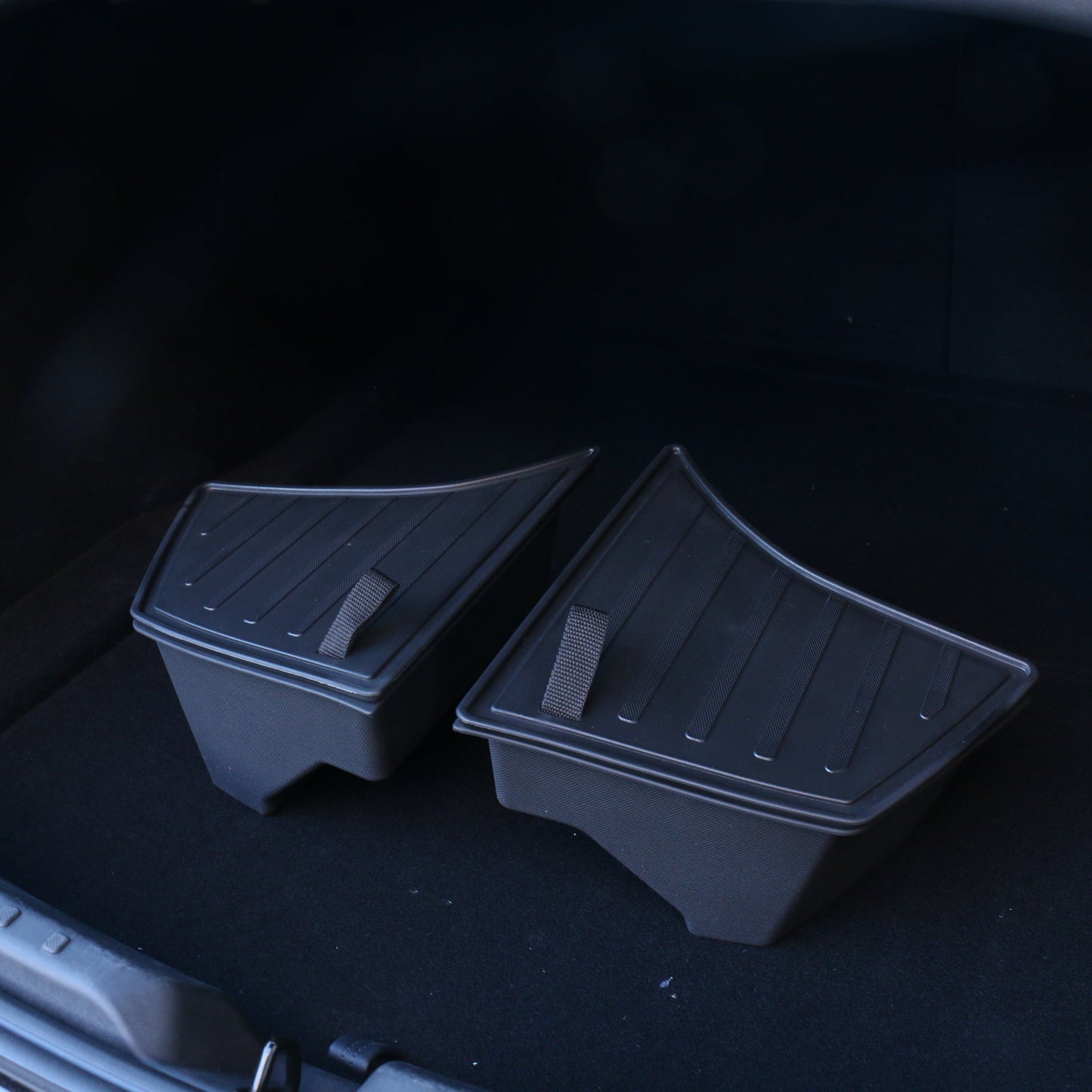 Porta oggetti laterali baule coperchio in TPE - Tesla Model 3 Highland