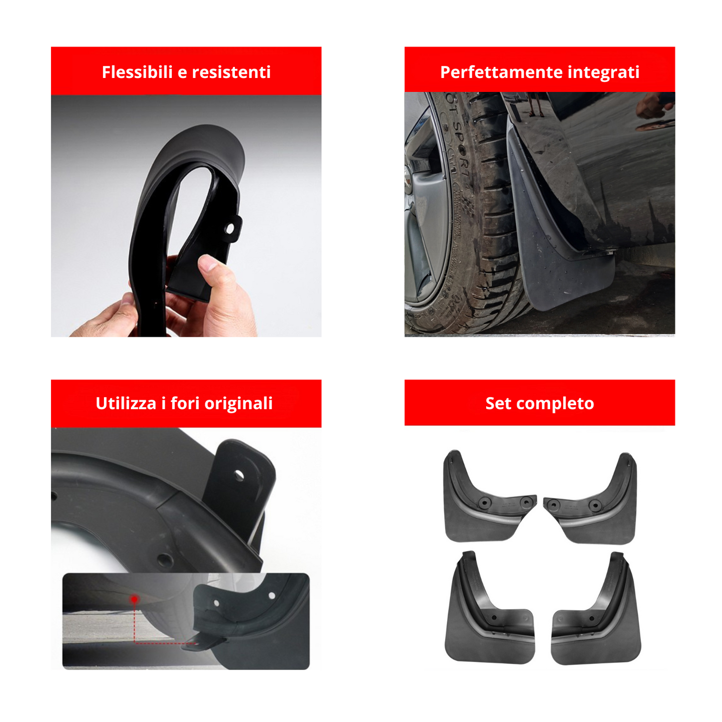 Parafanghi in TPE - Tesla Model 3