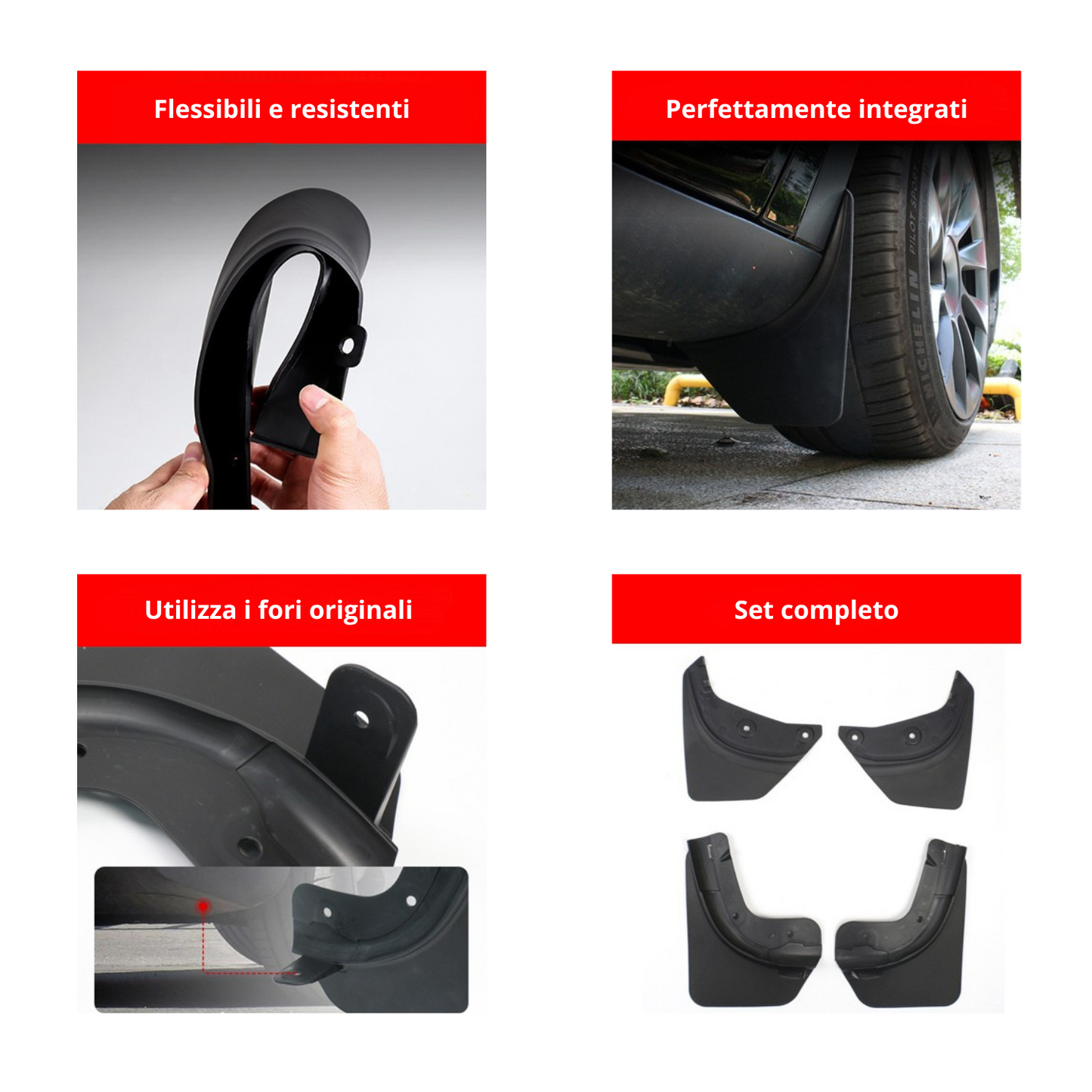 Parafanghi in TPE - Tesla Model Y