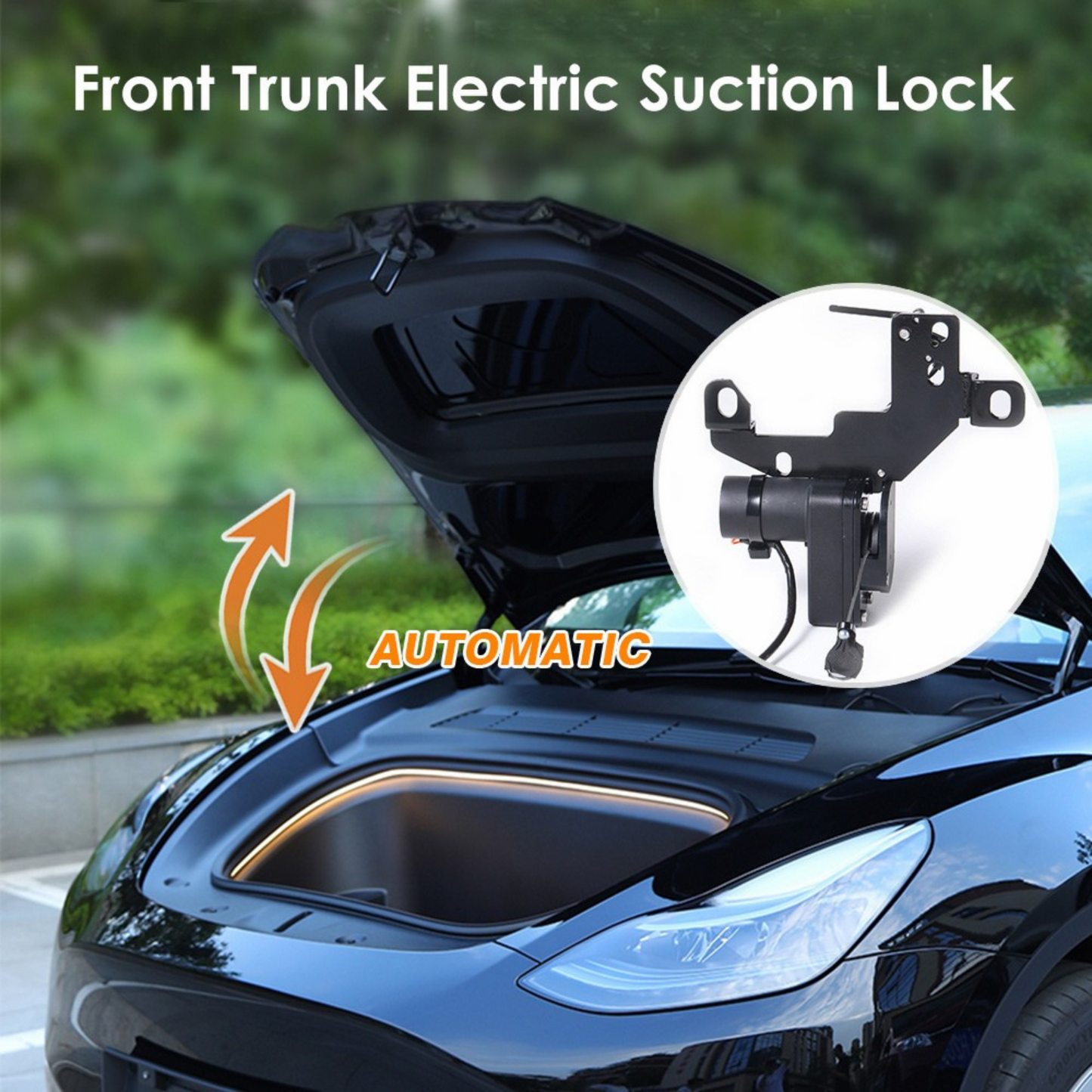 Chiusura motorizzata automatica frunk baule anteriore - Tesla Model 3 e Model Y