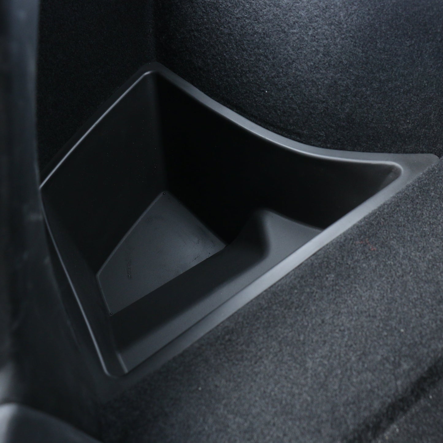 Porta oggetti laterali baule coperchio in moquette - Tesla Model 3 Highland