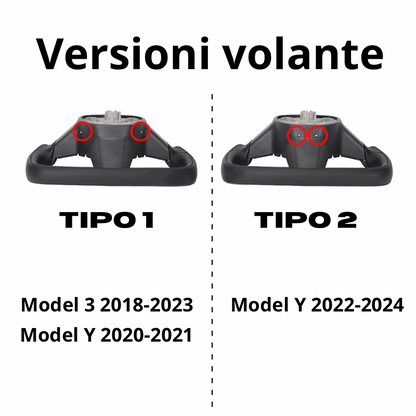 Volante Yoke con funzione riscaldante - Tesla Model 3 e Y
