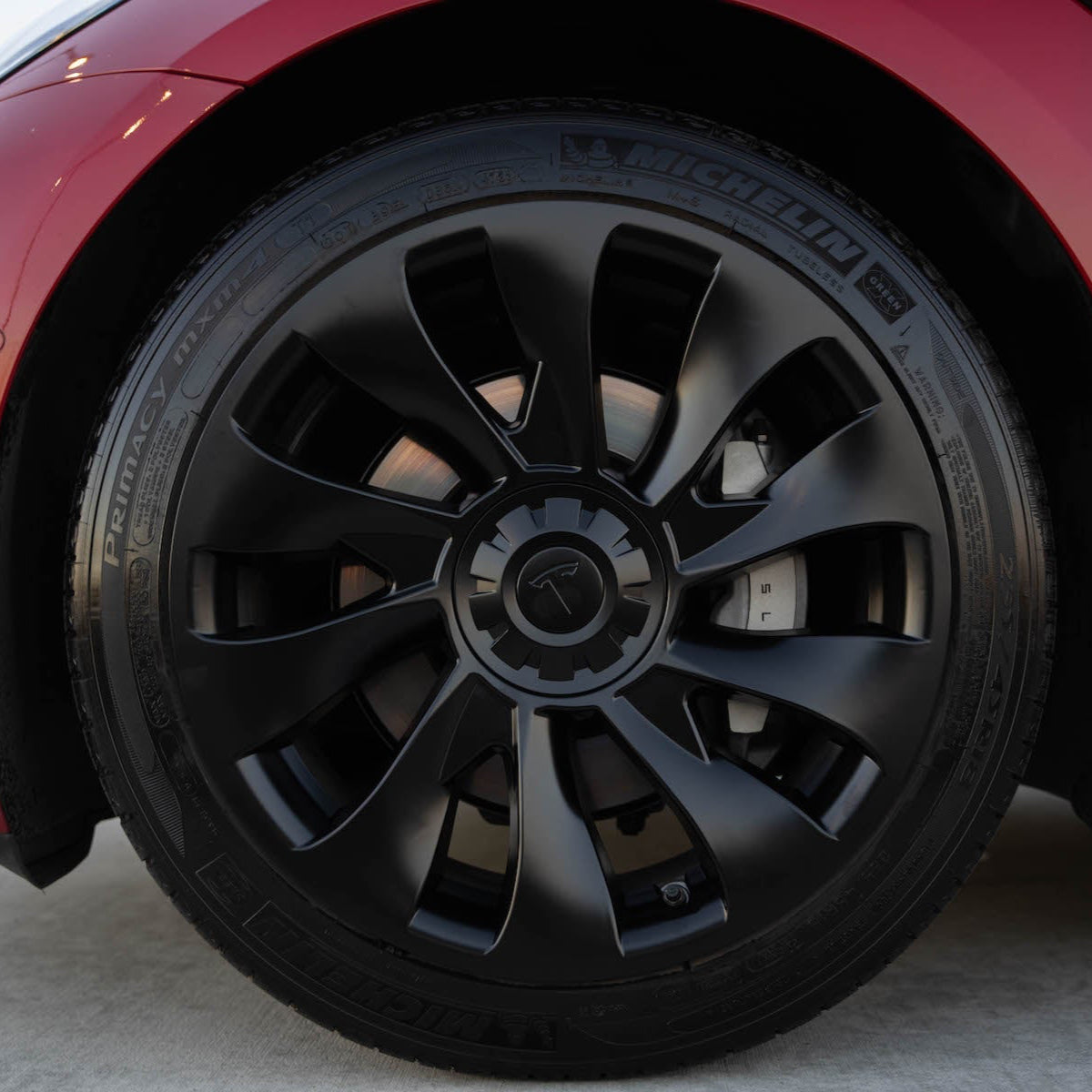 Set 4 copricerchi Uberturbine da 18" - Tesla Model 3