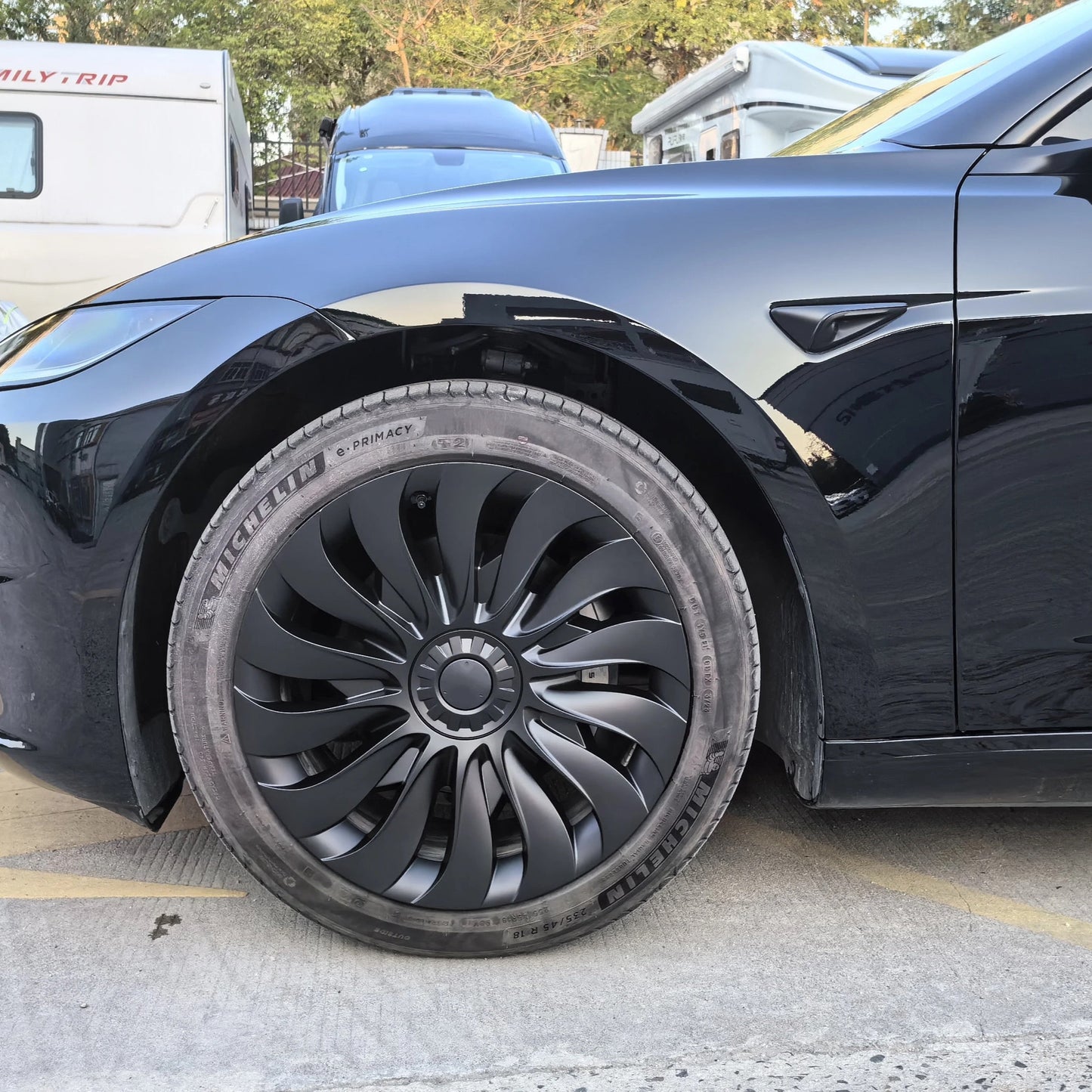 Set 4 copricerchi Storm da 18 pollici - Tesla Model 3 Highland
