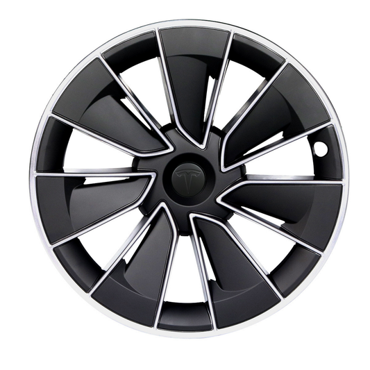Set 4 copricerchi Warp Grey da 19 pollici - Tesla Model Y