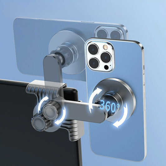 Supporto smartphone magnetico con ricarica wireless